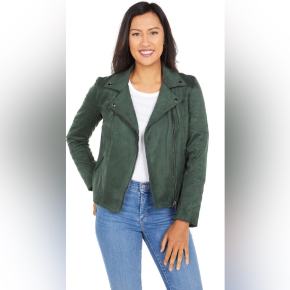 NWOT FROM THE KLOTH QUILTED MOTO JACKET
